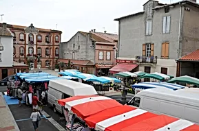 Photo du marché de Saverdun